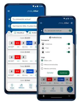 Planificá tu recorrido ideal